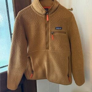 Patagonia Tan Fleece Jacket
